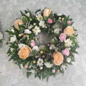 Pastel Classic Wreath